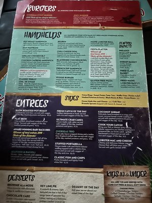 Menu photo 2 Overseas Pub and Grill Marathon, FL Menu photo 2 Overseas Pub and Grill Marathon, FL