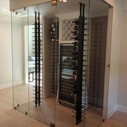 Glass Solutions - Custom glass wine enclosure