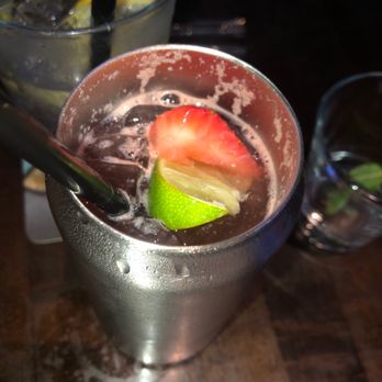 Yard House - Grey Goose Strawberry Mule YUMMY! - New American Near Me - Atlanta, Georgia Yard House - Grey Goose Strawberry Mule YUMMY! - New American Near Me - Atlanta, Georgia