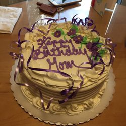 2 Fine Caterers - Chocolate birthday cake outside the box