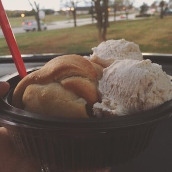 Bruster's Real Ice Cream - Apple dumpling ... Seasonal fall goodness ...  Yum! - Ice Cream & Frozen Yogurt Near Me - Bloomington, Indiana