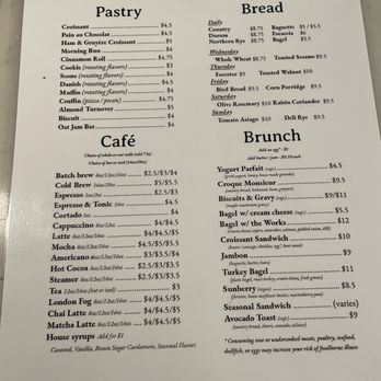 Slow Rise Bakehouse - Menu - Bakeries Near Me - Forest Grove, Oregon Slow Rise Bakehouse - Menu - Bakeries Near Me - Forest Grove, Oregon