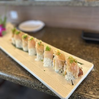 Yakumi Sushi - Xavier made me an albacore masterpiece lol - Japanese Near Me - Poway, California