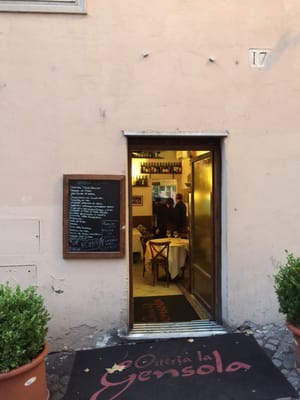 Osteria La Gensola by null