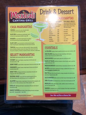 Menu photo 3 Mexicali Cantina Grill - Danvers Danvers, MA