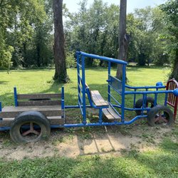 The Old Blue Tractor