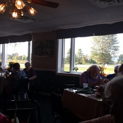 Bogey's Pub & Grill - View of the golf course from the dining room.