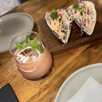 ROOH - Chicken pepperfry taco Guavalution (zero proof tequila) - Indian Near Me - San Francisco, California ROOH - Chicken pepperfry taco Guavalution (zero proof tequila) - Indian Near Me - San Francisco, California