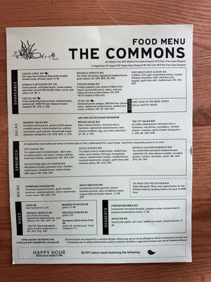 Menu photo 3 Understory Columbus, OH
