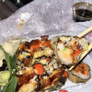 Tatsu Izakaya - Volcano Tempura Roll* - Sushi Bars Near Me - Denver, Colorado Tatsu Izakaya - Volcano Tempura Roll* - Sushi Bars Near Me - Denver, Colorado