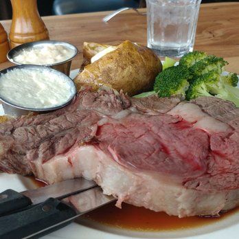 Nick's Seafood Restaurant - Prime RIB...Flintstone style! - Seafood Near Me - Pacifica, California