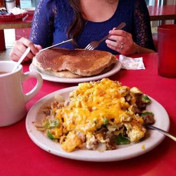 Mickies Dairy Bar - pancakes and a scrambler! Huge portions= bang for your buck! - Breakfast & Brunch Near Me - Madison, Wisconsin Mickies Dairy Bar - pancakes and a scrambler! Huge portions= bang for your buck! - Breakfast & Brunch Near Me - Madison, Wisconsin