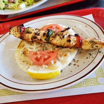 Brandy's Gyros - Souvlaki meal special. - Greek Near Me - Schaumburg, Illinois