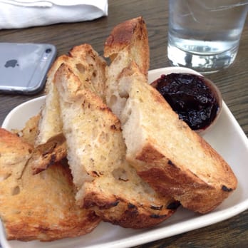 AOC - Bread with jam - Cocktail Bars Near Me - Los Angeles, California
