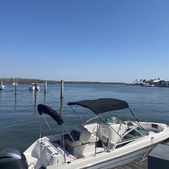 Junkanoo Below Deck - Looking out over Estero Bay from Junkanoo - American Near Me - Fort Myers Beach, Florida Junkanoo Below Deck - Looking out over Estero Bay from Junkanoo - American Near Me - Fort Myers Beach, Florida