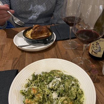 Devine Cheese and Wine - Shrimp pasta, crab pot pie - Wine Bars Near Me - San Jose, California