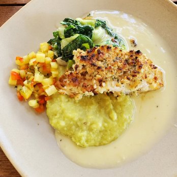 Monkeypod Kitchen by Merriman - Macadamia crusted mahi mahi - New American Near Me - Kihei, Hawaii Monkeypod Kitchen by Merriman - Macadamia crusted mahi mahi - New American Near Me - Kihei, Hawaii