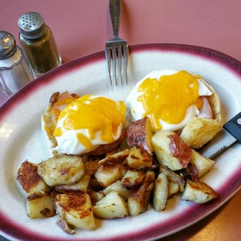 Lou's Restaurant & Deli - 'Eggs Louie Special' Eggs Benedict ontop of Canadian Bacon on Buttery English Muffin topped with Melted Cheddar Cheese. Awesome! - Diners Near Me - Kent Lakes, New York Lou's Restaurant & Deli - 'Eggs Louie Special' Eggs Benedict ontop of Canadian Bacon on Buttery English Muffin topped with Melted Cheddar Cheese. Awesome! - Diners Near Me - Kent Lakes, New York