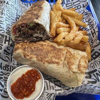 Zaky Zak's - Steak Saj with seasoned fries - Middle Eastern Near Me - Tampa, Florida Zaky Zak's - Steak Saj with seasoned fries - Middle Eastern Near Me - Tampa, Florida
