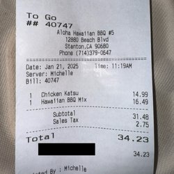 Receipt