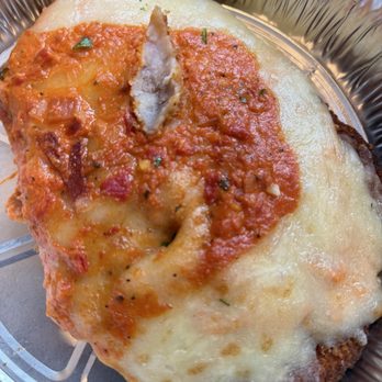 John & Molly's - Chicken Breast Parmigiana. Hardly and sauce - American Near Me - Eastampton, New Jersey John & Molly's - Chicken Breast Parmigiana. Hardly and sauce - American Near Me - Eastampton, New Jersey
