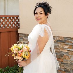 Golden Thread Alterations - My wedding reception dress!