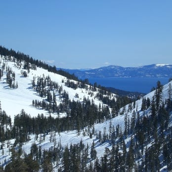 Palisades Tahoe Alpine Lodge - peeking lake - Ski Resorts Near Me - Alpine Meadows, California