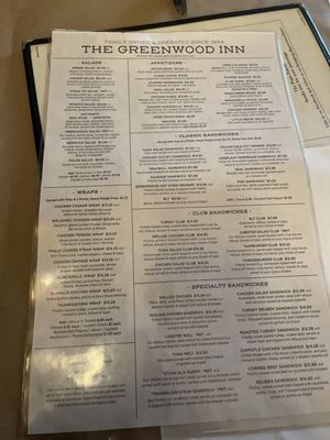 Menu photo 6 Greenwood Inn Warwick, RI