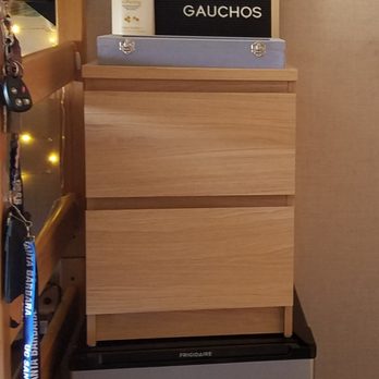 IKEA - Small nightstand that fits on top of a small fridge! Great for a dorm room! - Home Decor Near Me - Burbank, California