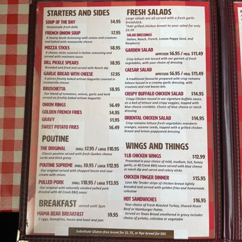 Bear Tracks Inn and Restaurant - Menu - Breakfast & Brunch Near Me - Lion's Head, Ontario Bear Tracks Inn and Restaurant - Menu - Breakfast & Brunch Near Me - Lion's Head, Ontario