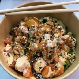 Crazy Rich Salmon Bowl Crazy Rich Salmon Bowl