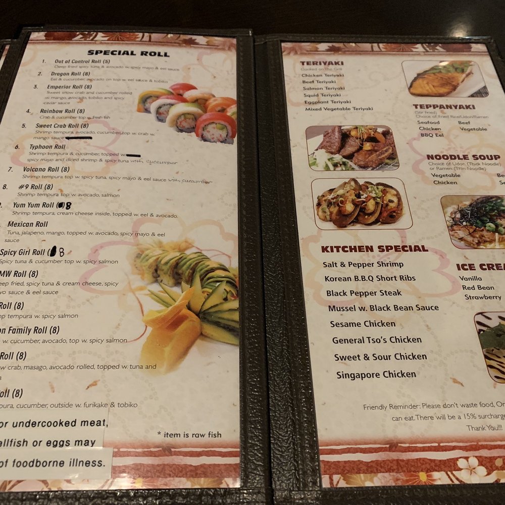 Takara Sushi - All you Can eat menu - Japanese Near Me - Plymouth, Minnesota Takara Sushi - All you Can eat menu - Japanese Near Me - Plymouth, Minnesota