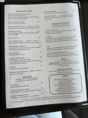 Menu photo 3 Envy Wine Room Spring, TX
