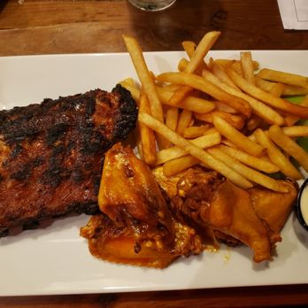 Alex's Place - 1/4 rack rib and 6 wing combo - Steakhouses Near Me - Batavia, New York