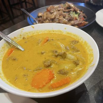 Champa Garden - Gang Karee - Yellow Curry with Beef - Laotian Near Me - San Francisco, California Champa Garden - Gang Karee - Yellow Curry with Beef - Laotian Near Me - San Francisco, California