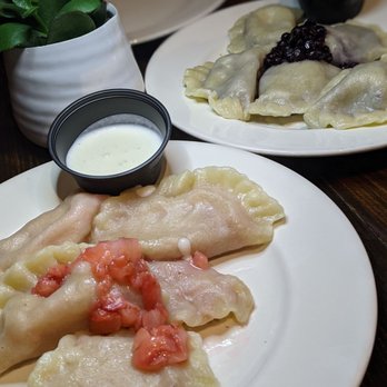 Pierogies House - Strawberry dessert pierogies - Polish Near Me - Morristown, New Jersey Pierogies House - Strawberry dessert pierogies - Polish Near Me - Morristown, New Jersey