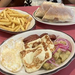 Tres Golpes breakfast and Cuban sandwich deluxe Tres Golpes breakfast and Cuban sandwich deluxe