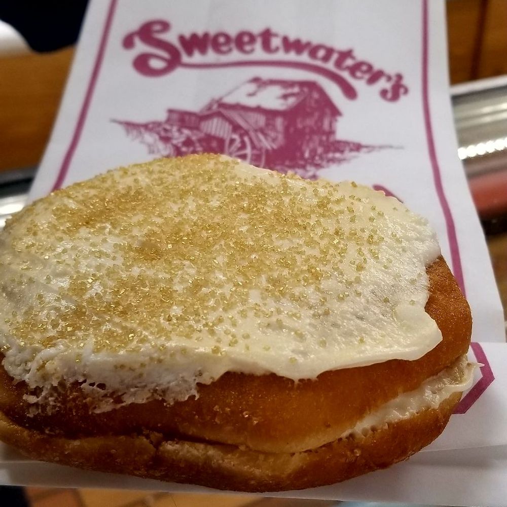 Sweetwater's Donut Mill - Champagne donut! Happy new year! - Donuts Near Me - Kalamazoo, Michigan Sweetwater's Donut Mill - Champagne donut! Happy new year! - Donuts Near Me - Kalamazoo, Michigan