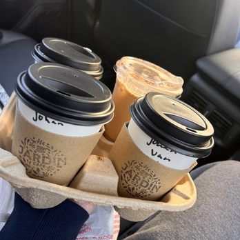 Jardin Cafe - Iced horchata Latte, 3 Vanilla Latte's - Coffee & Tea Near Me - Sylmar, California Jardin Cafe - Iced horchata Latte, 3 Vanilla Latte's - Coffee & Tea Near Me - Sylmar, California