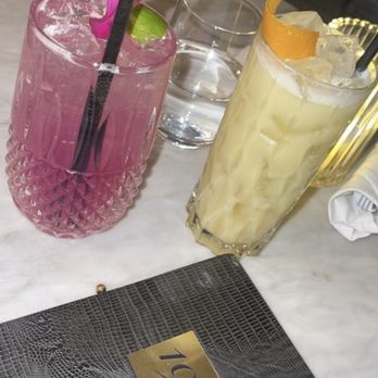 1928 Beacon Hill - Off the menu drinks Prickly Pear Margarita and Pineapple Pain Killer ;) - American Near Me - Boston, Massachusetts 1928 Beacon Hill - Off the menu drinks Prickly Pear Margarita and Pineapple Pain Killer ;) - American Near Me - Boston, Massachusetts