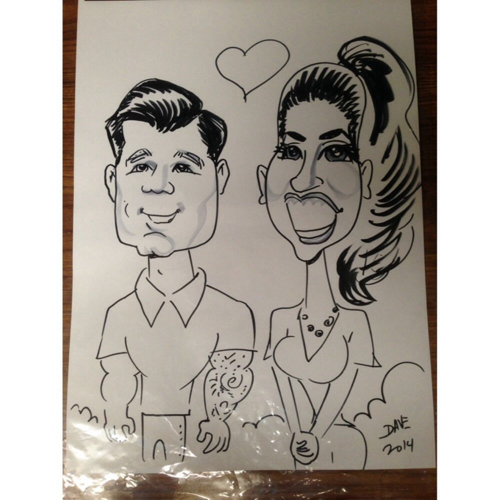 This caricature truly made our night after the Midsummer Yelp Event This caricature truly made our night after the Midsummer Yelp Event