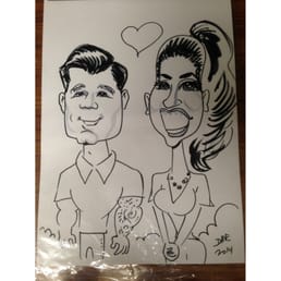 This caricature truly made our night after the Midsummer Yelp Event This caricature truly made our night after the Midsummer Yelp Event