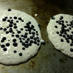 Avon Cabin Cafe - Blueberry pancakes