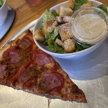 Sexy Pizza - A slice and a side salad - Pizza Near Me - Denver, Colorado Sexy Pizza - A slice and a side salad - Pizza Near Me - Denver, Colorado