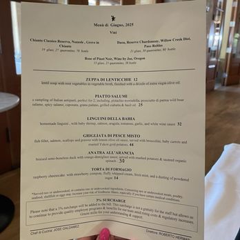 Il Fornaio - Menu 6/2025 - Italian Near Me - Walnut Creek, California