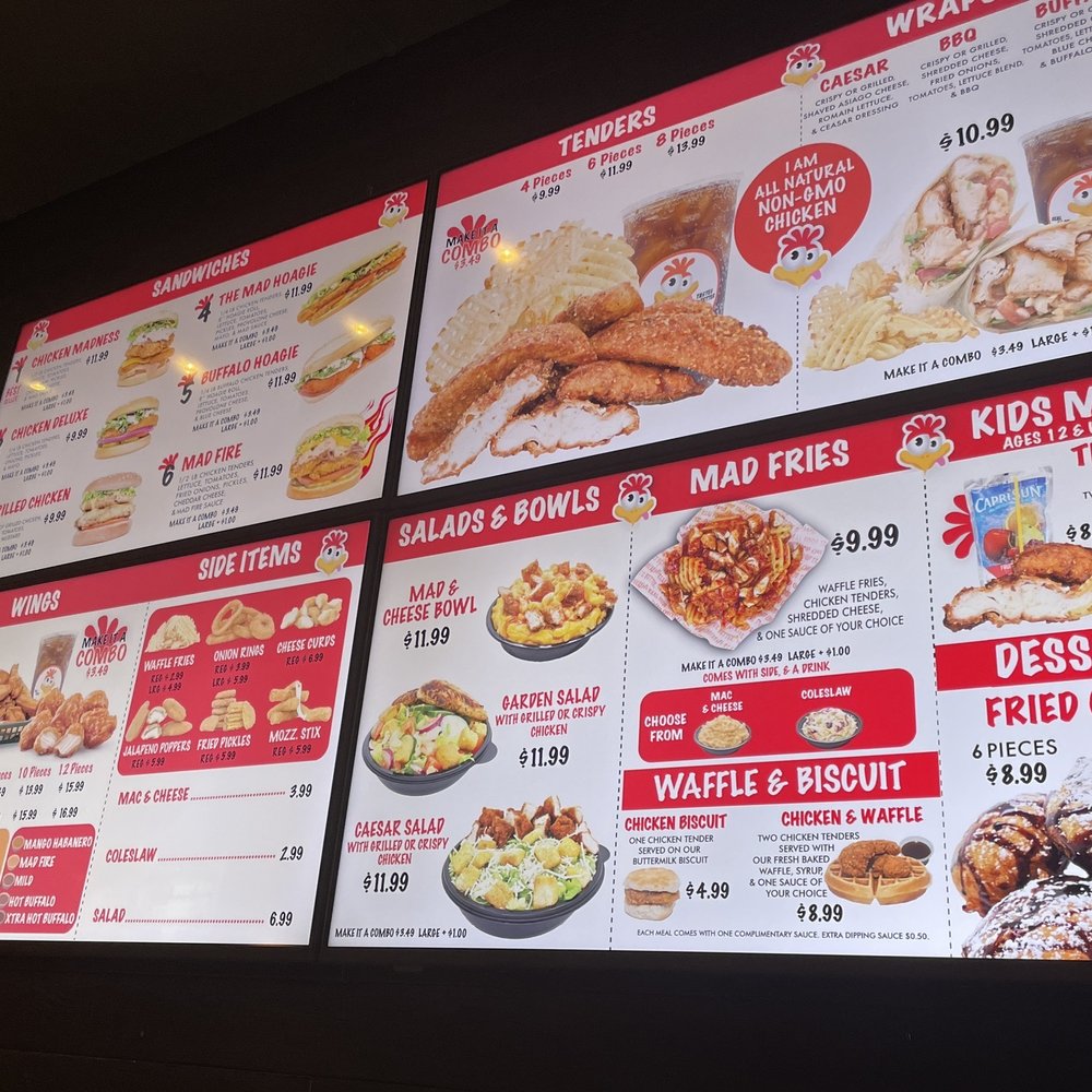 Mad Chicken - Menu - Chicken Shop Near Me - Pittsburgh, Pennsylvania Mad Chicken - Menu - Chicken Shop Near Me - Pittsburgh, Pennsylvania