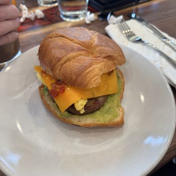 The Serving Cafe - Break the Fast Sandwich - Bakeries Near Me - West Branch, Iowa