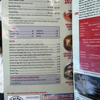 Taco Jalisco - Menu 2024 - Mexican Near Me - Sarasota, Florida Taco Jalisco - Menu 2024 - Mexican Near Me - Sarasota, Florida