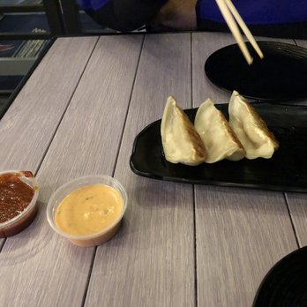 Jounetsu Ramen - Potstickers with $1 sauce. - Ramen Near Me - Long Beach, California Jounetsu Ramen - Potstickers with $1 sauce. - Ramen Near Me - Long Beach, California