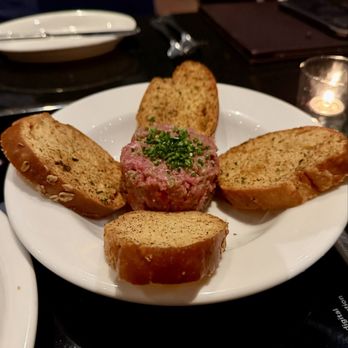 Little Joe’s Steakhouse - Steak tartare serve with crouton texture toast - Steakhouses Near Me - Honolulu, Hawaii